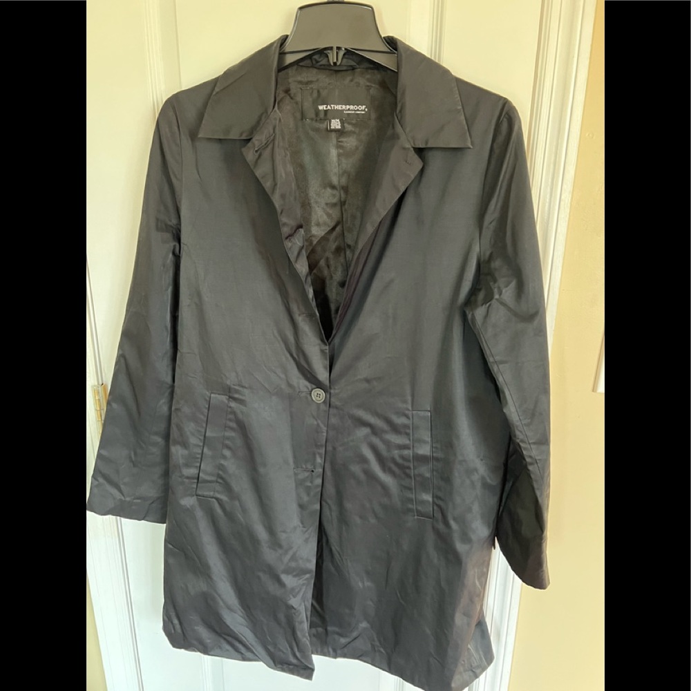 Black waterproof jacket